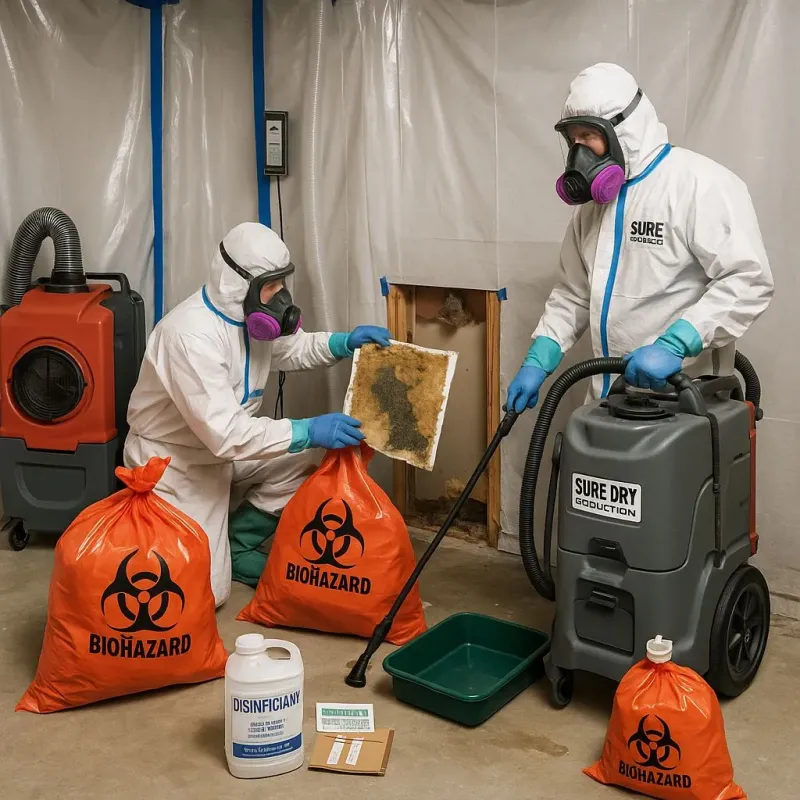 Contaminated Water Handling Protocols process in Cedar Grove, WI