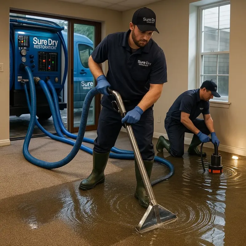 Water Extraction and Removal process in Cedar Grove, WI